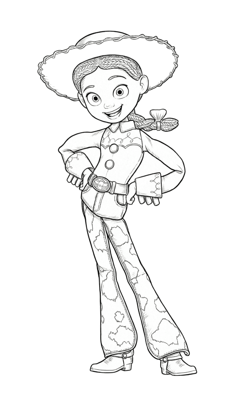 Jessie Toy Story coloring pages