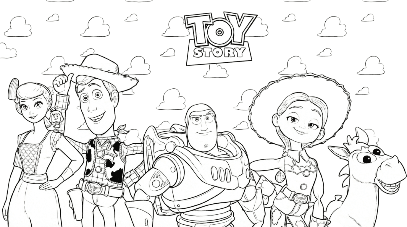 Toy Story 3 coloring pages