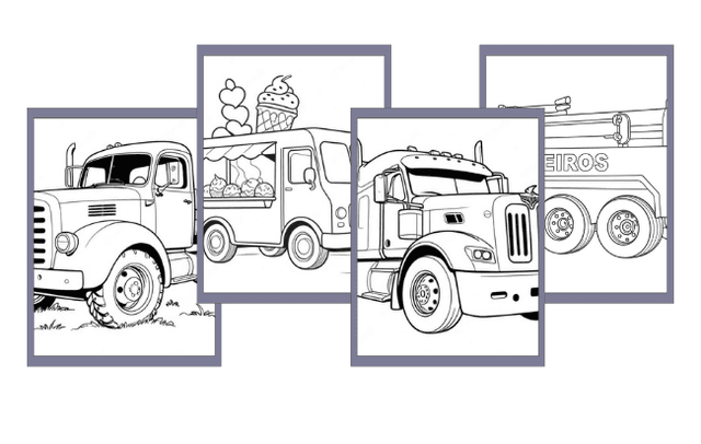 Truck Coloring Pages