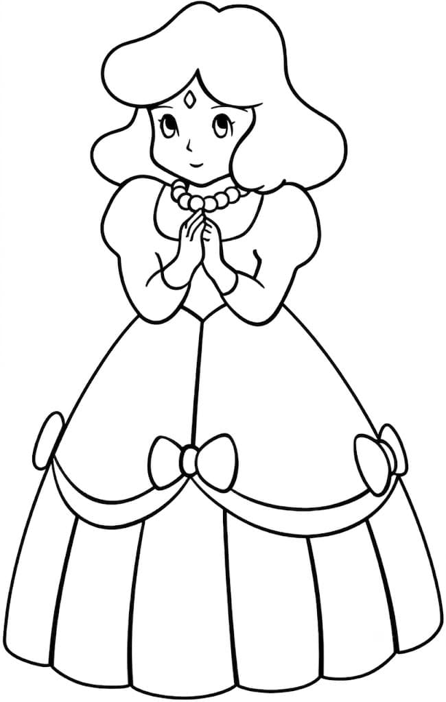 Legend of Zelda princess coloring pages